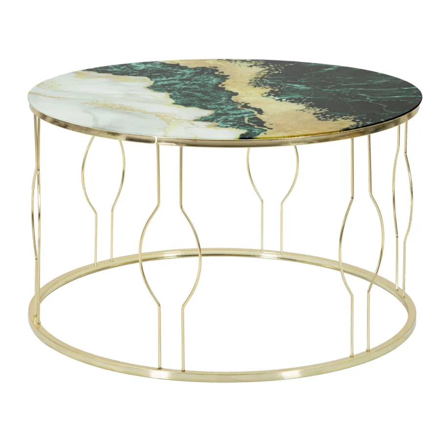 Stolik kawowy GREENY Ø 75X48 cm